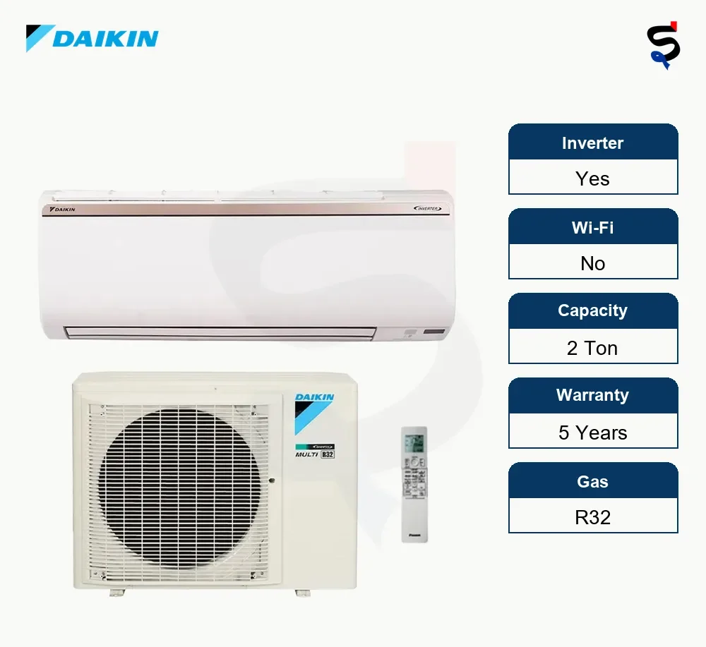 DAIKIN AC – 2 Ton Wall Mount – Inverter Air Conditioner (FTHT60)